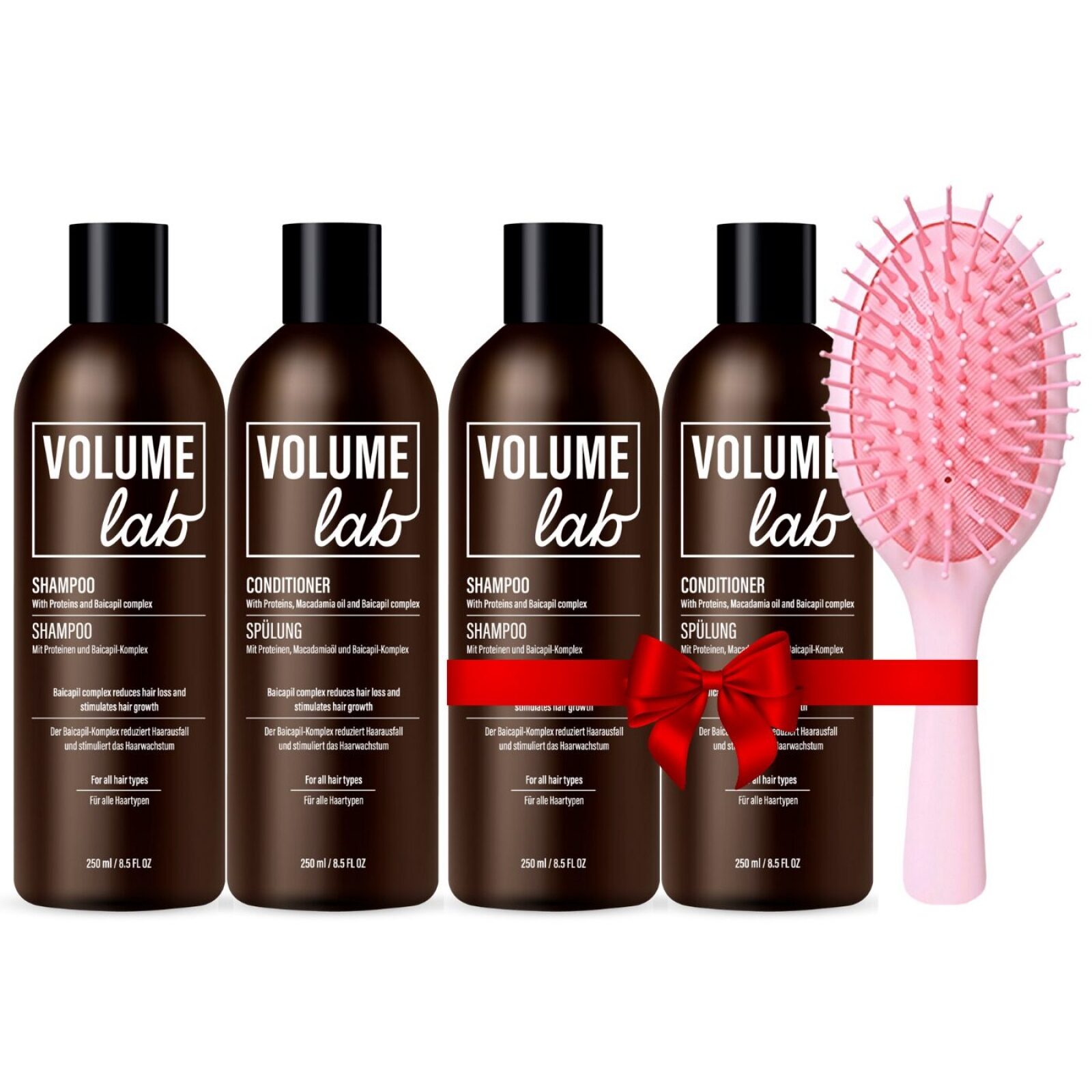 Set principal de Volume Lab: ¡Champú y acondicionador + segundo set GRATIS! Set principal de Volume Lab: ¡Champú y acondicionador + segundo set GRATIS!