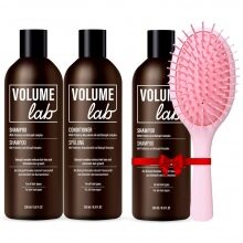 Set básico VOLUME LAB: champú y acondicionador + regalo