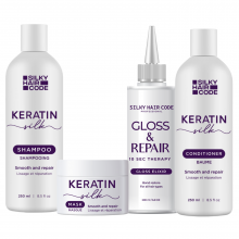 Sistema de tratamiento de 1 mes para la restauración máxima del cabello dañado