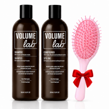 VOLUME LAB champú y acondicionador + regalo Cepillo