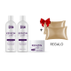 KERATIN SILK efecto intensivo set de restauración para cabello dañado + funda de almohada de satén como REGALO!