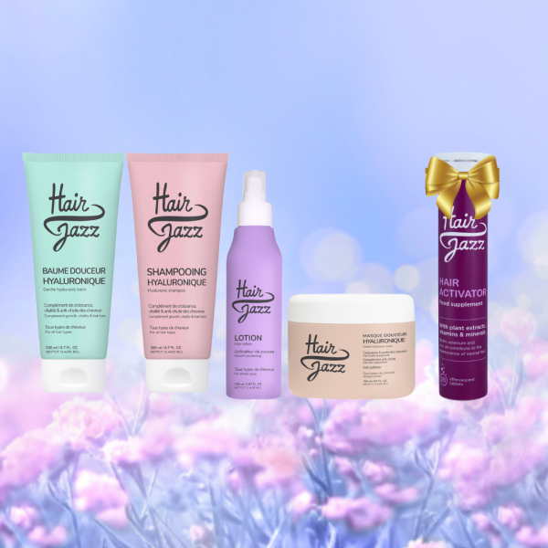 HAIR JAZZ Kit de crecimiento rápido del cabello + REGALO (Activator)