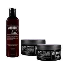 Kit reparador Volume Lab para cabellos dañados