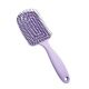Cepillo alisador diseñado para desenredar sin dolor todo tipo de cabello, húmedo o seco